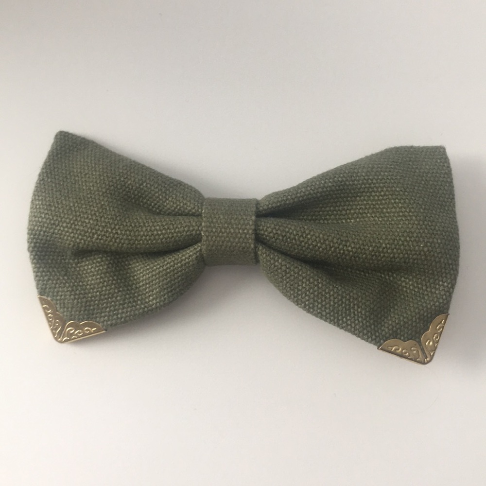 SOLD Claire's Red and Green Hair Bow Bundle - Picture 4 of 5